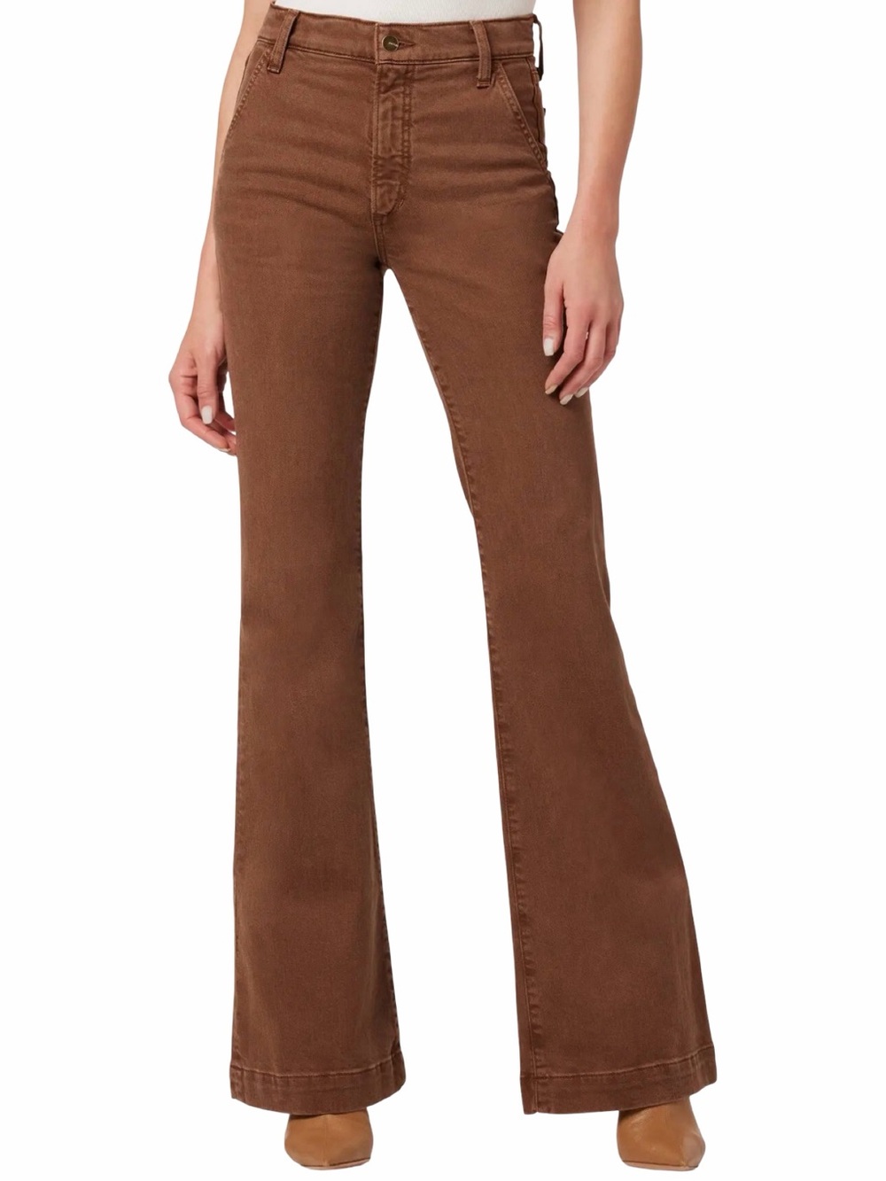 Joe’s Jeans The Molly High Rise Flare Jeans - Size 29 - Walnut - Picture 3 of 10